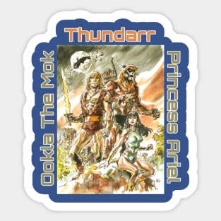 Thundarr the Barbarian Sticker